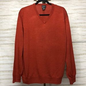 Joseph A Bank Executive Collection Vneck woolblend